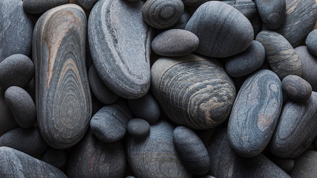 Hermoso concepto de rocas macro