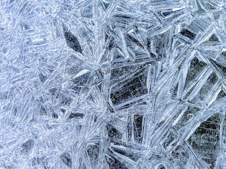 Foto gratuito hermoso fondo de pantalla de carámbanos