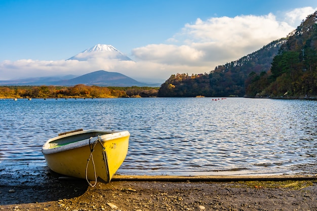 Hermoso paisaje de montaña fuji