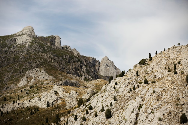 Hermoso paisaje natural de montaña.