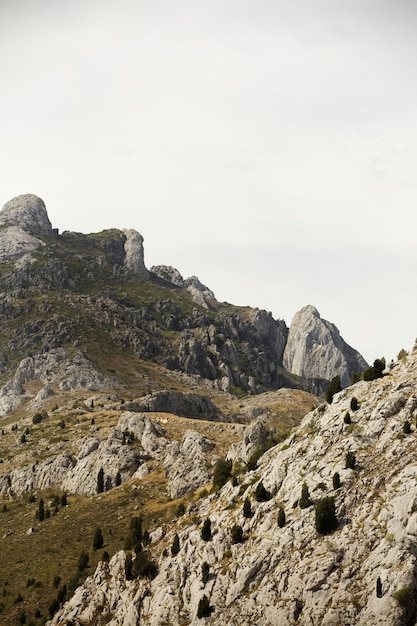 Hermoso paisaje natural de montaña.