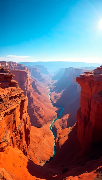 Hermoso paisaje natural