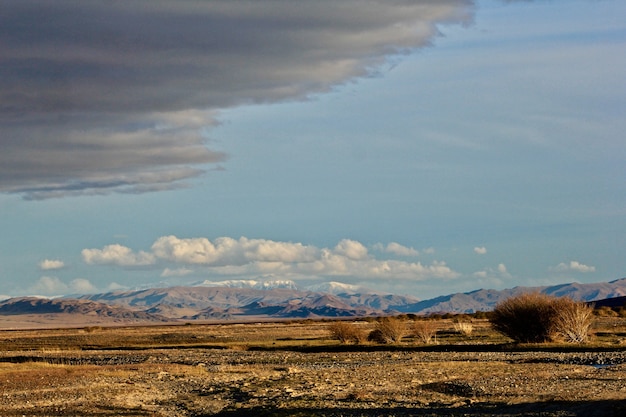 Hermoso paisaje de la naturaleza salvaje y el paisaje de Mongolia