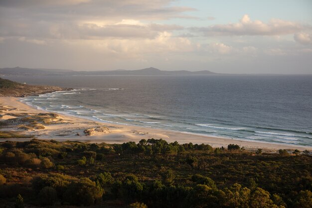 Hermoso paisaje de la playa