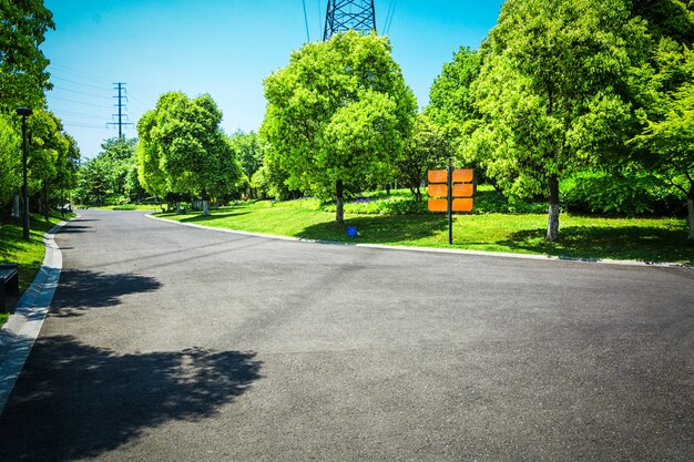 Hermoso parque de la ciudad