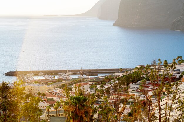 Hermoso pueblo junto al mar