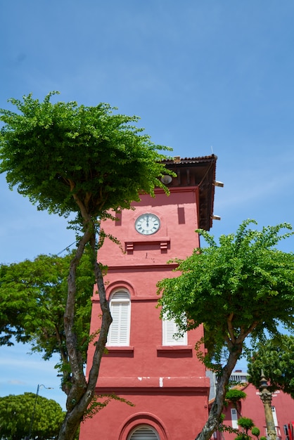 Foto gratuita hito histórico unesco melaka verde