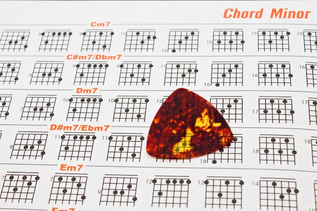 hoja mensual oscilación diaria partitura