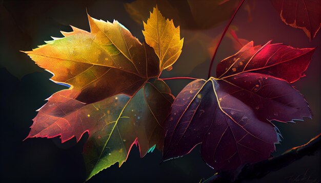 Las hojas de otoño fondos de pantalla fondos de pantalla hd