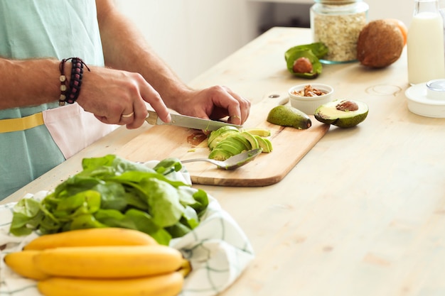 Foto gratuita hombre, cocina