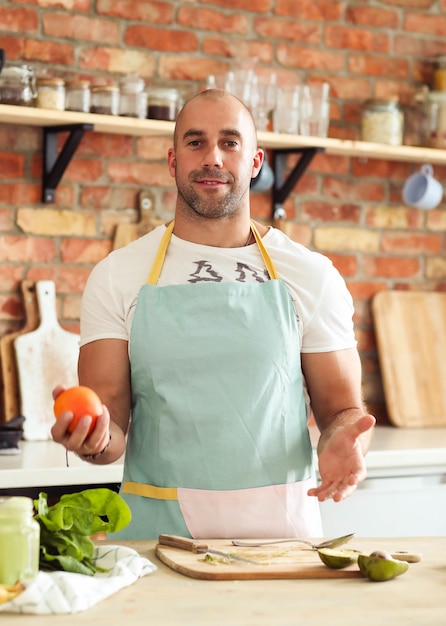 Hombre, cocina