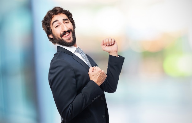 Foto gratuita hombre elegante bailando