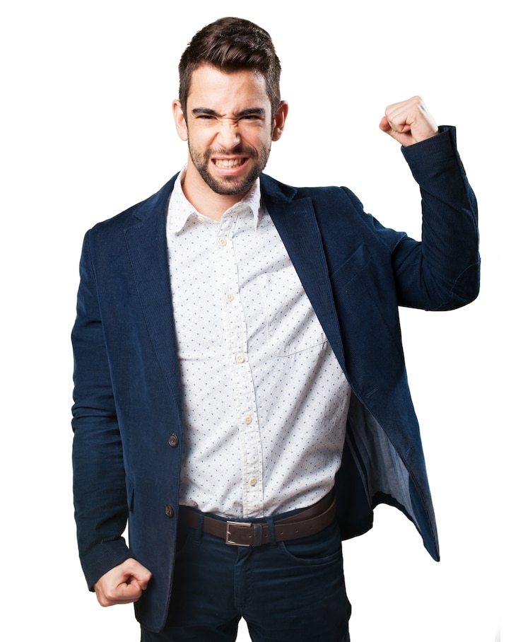 Foto gratuito hombre haciendo fuerza