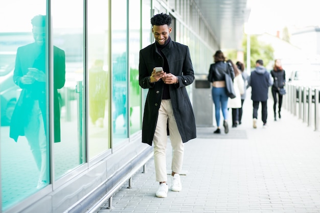 Hombre de negocios estadounidense hombre de negocios persona