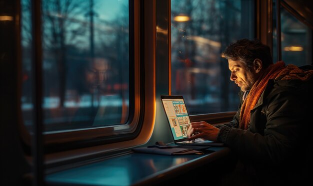 El hombre que vive como un nómada digital
