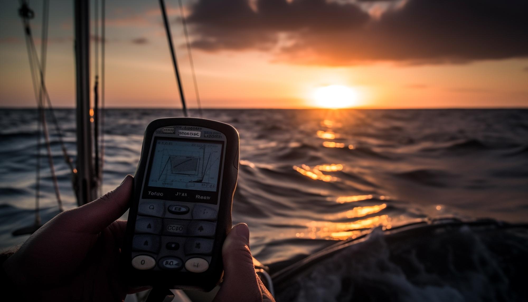 Hombres y mujeres con teléfonos en la playa generados por IA