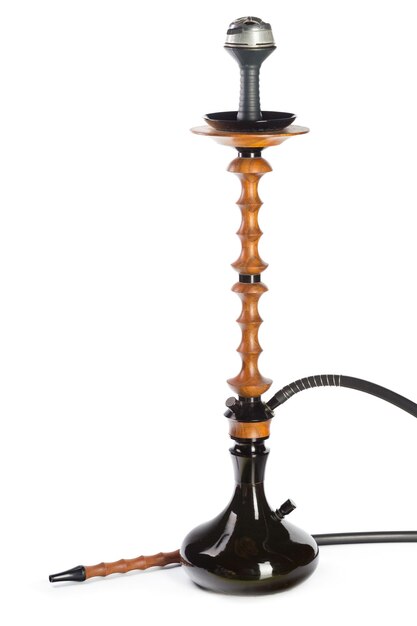 Hookah aislado en blanco