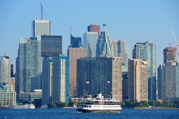 Horizonte de toronto en el día