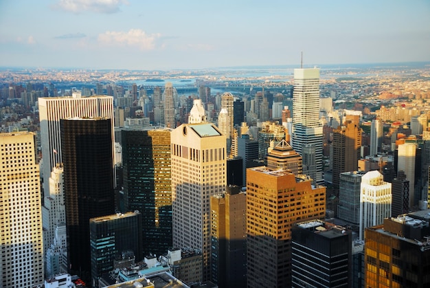 Foto gratuita horizonte urbano de la ciudad