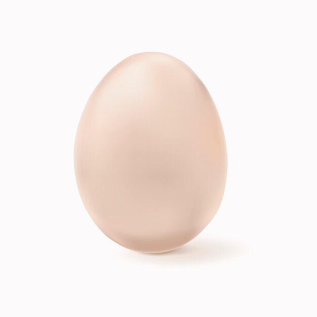 Huevo de Pascua de cobre celebración festiva mate 3D