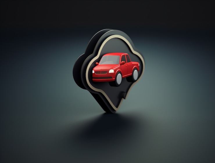 Foto gratuito icono 3d para viajes y vacaciones