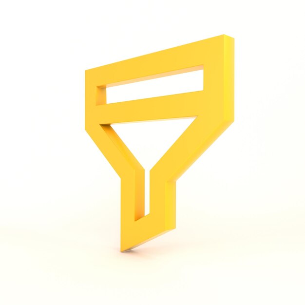 Icono de filtro lado derecho con fondo blanco