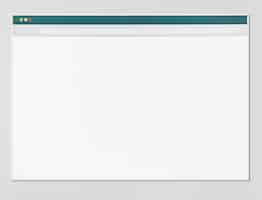 Foto gratuita icono de un navegador web