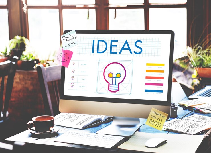 Photo Gratis ideas light bulb creativity imagination inspiration concept