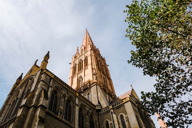 Foto gratuita iglesia clásica de san pablo en melbourne