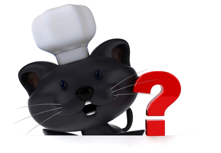 Foto gratuito ilustración 3d de gato divertido