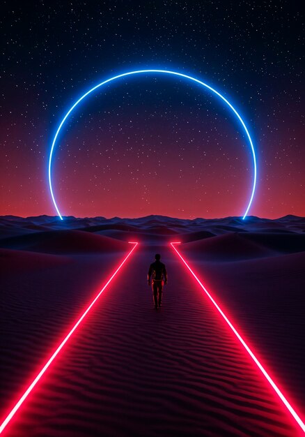Ilustración abstracta y creativa