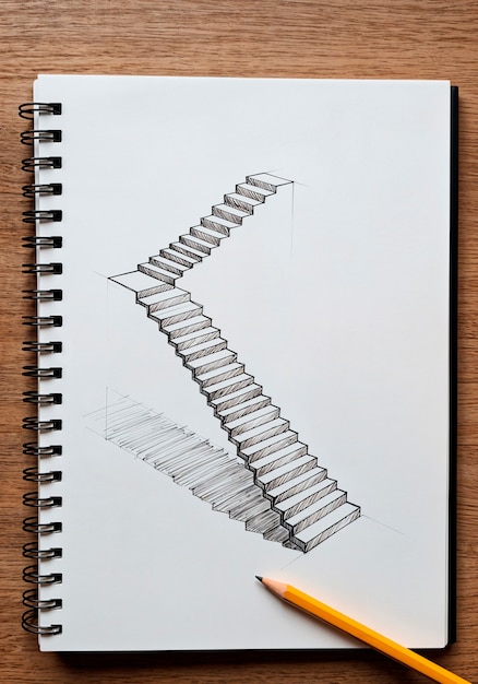Ilustración abstracta y creativa