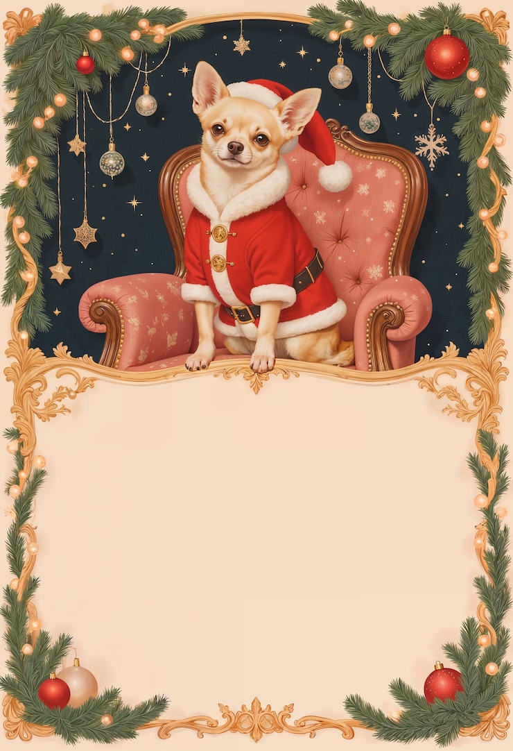 Foto gratuito ilustración de animales para navidad