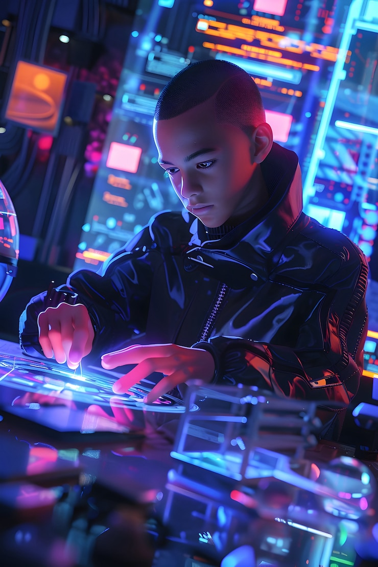 Foto gratuito ilustración de un casino de anime