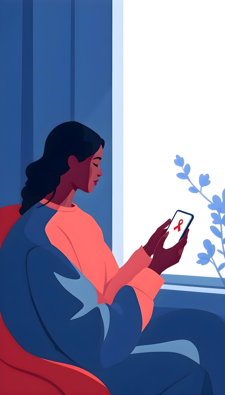 Foto gratuito ilustración para la concienciación sobre el día mundial de la sida