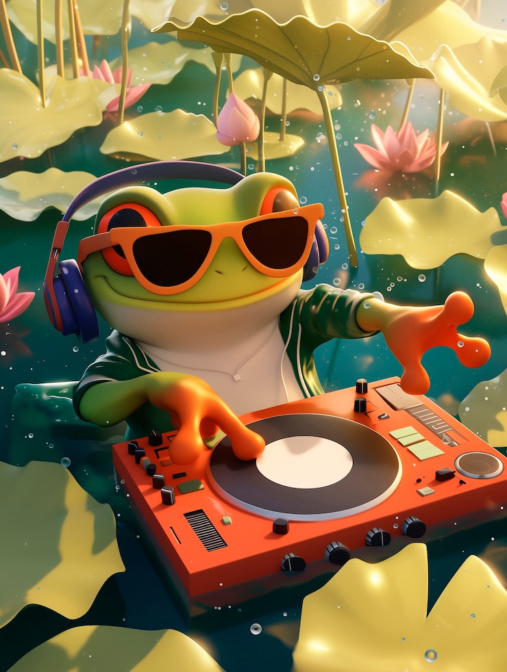 Foto gratuito ilustración de dibujos animados en 3d