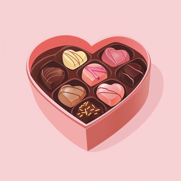 Ilustración de dibujos animados de chocolate