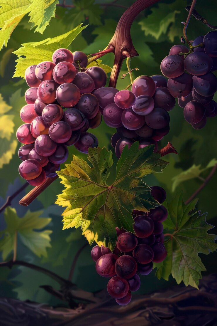 Foto gratuito ilustración de frutas de arte digital