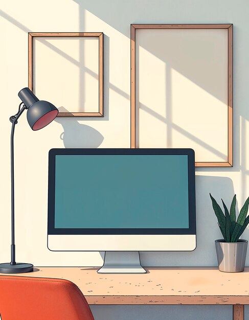 Ilustración de garabateo por computadora