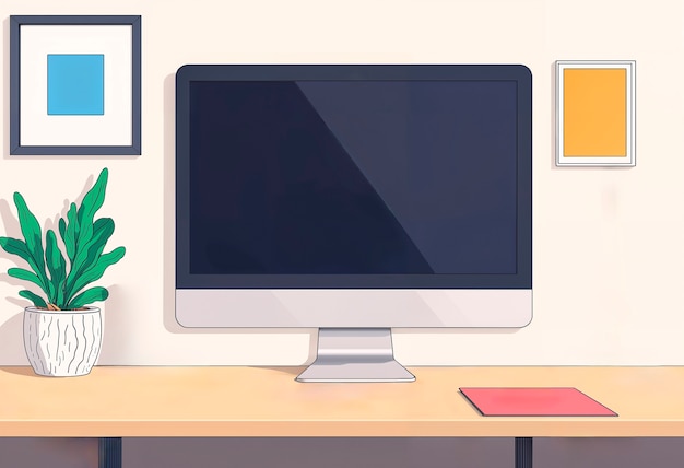Ilustración de garabateo por computadora