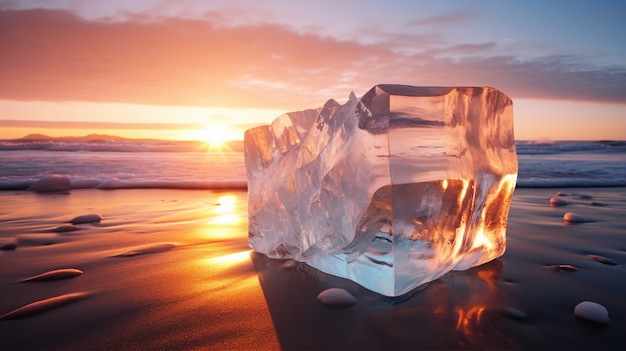 Imagen de agua generada por Ai.