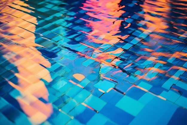 Imagen de agua generada por Ai.