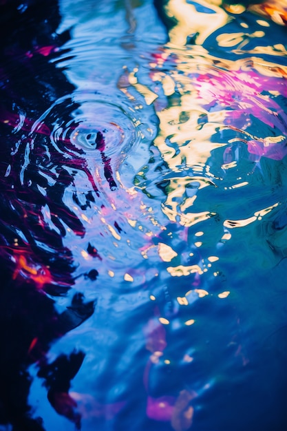 Imagen de agua generada por Ai.