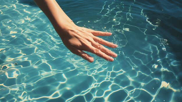 Imagen de agua generada por Ai