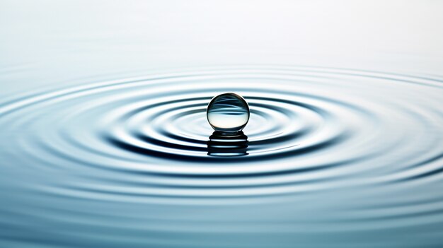 Imagen de agua generada por Ai
