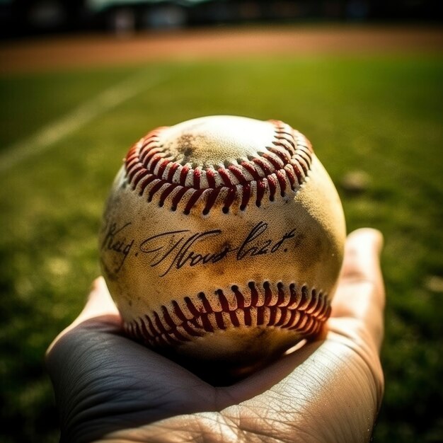Imagen generada por ai de béisbol