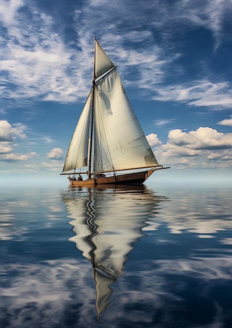 Foto gratuito imagen generada del barco