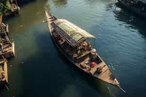 Foto gratuita imagen generada del barco