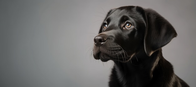 Imagen de perro labrador retriever generada por Ai