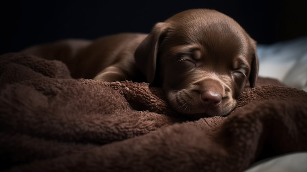 Foto gratuita imagen de perro labrador retriever generada por ai